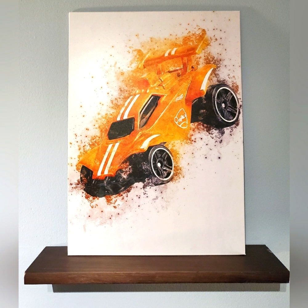 Rocket League, Metal Displate Poster, size: 12.5 x 18(inches)
